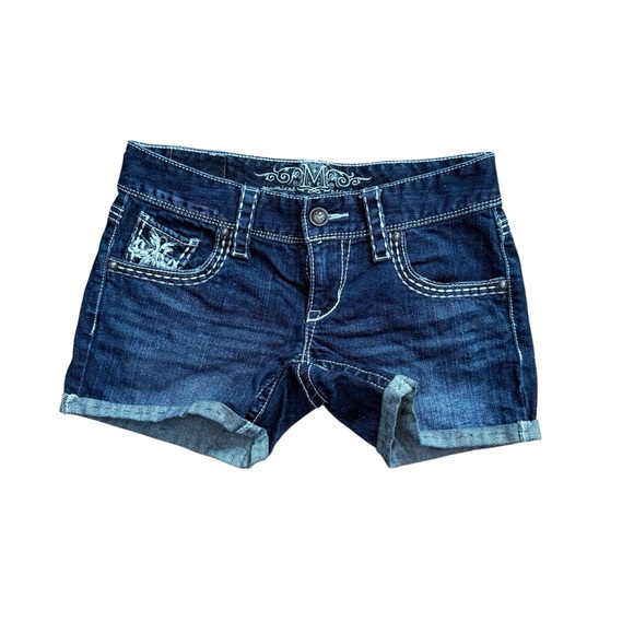 Maurices Pants - Y2K Maurices Dark Blue Jean Shorts